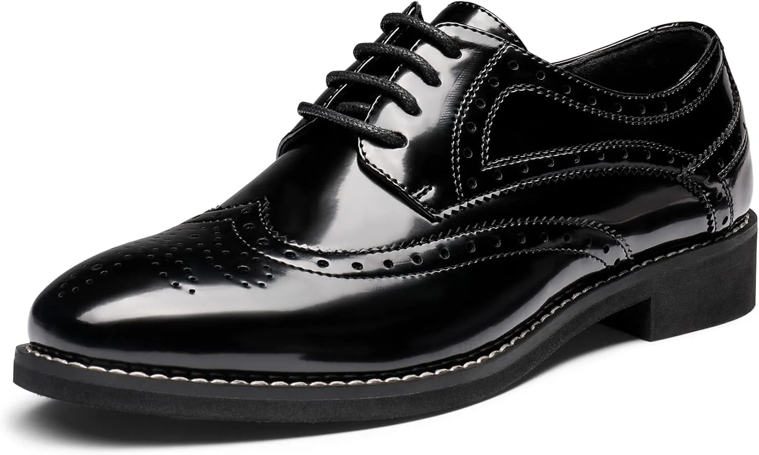 Bruno Marc Women's Classic Oxfords Lace Up Business Formal Wingtip Brogue Dress Shoes