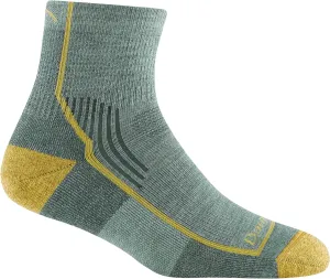 Darn Tough Vermont Women's Hiker 1/4 Midweight with Cushion Hiking Sock (Style 1958) - Green/Sage, Medium