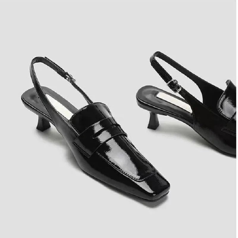 Elyna Square Kitten Heels