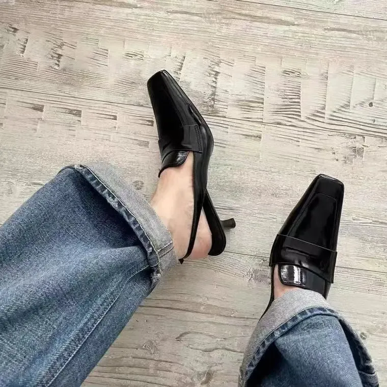 Elyna Square Kitten Heels