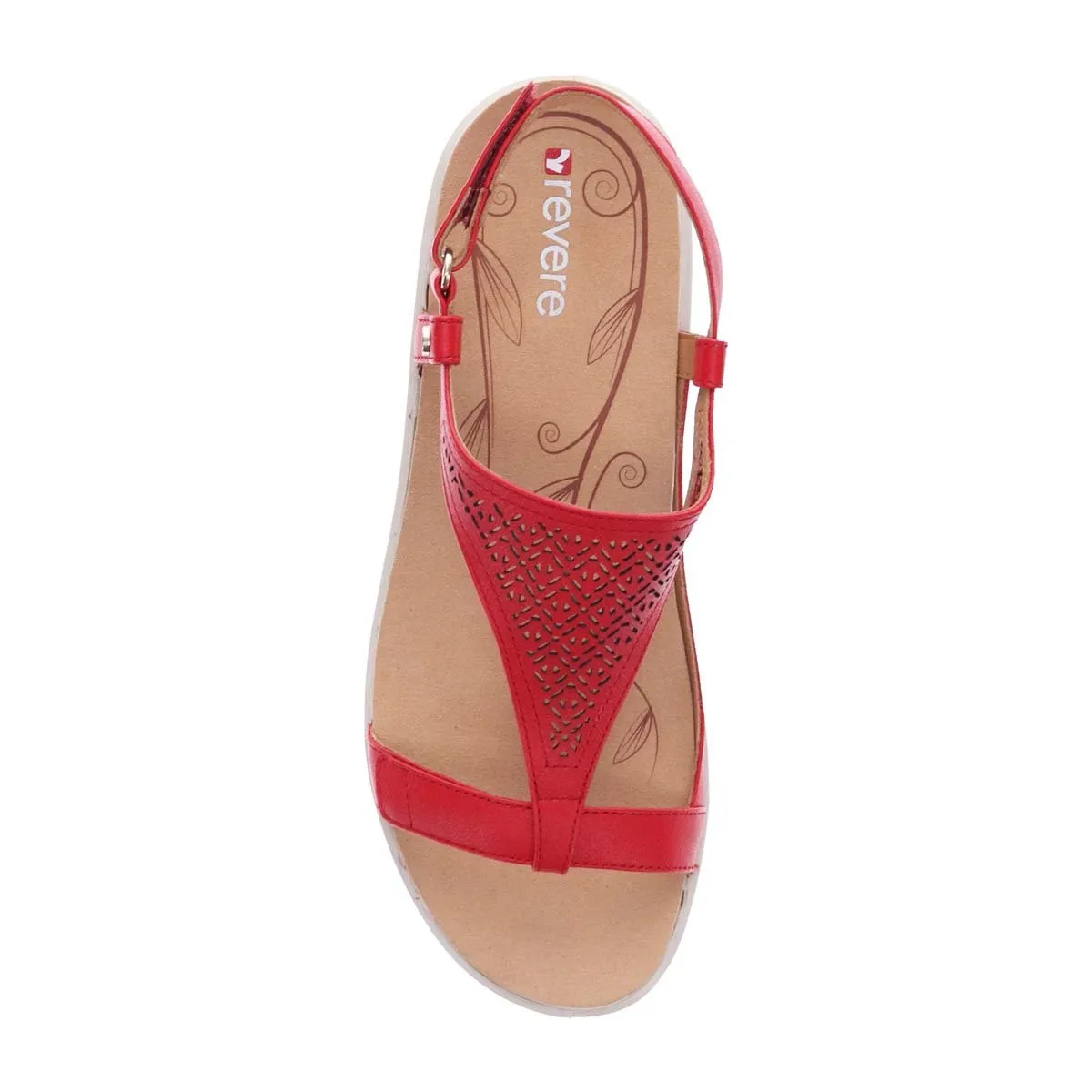 Revere Santa Fe Women Sandals In Summer Red