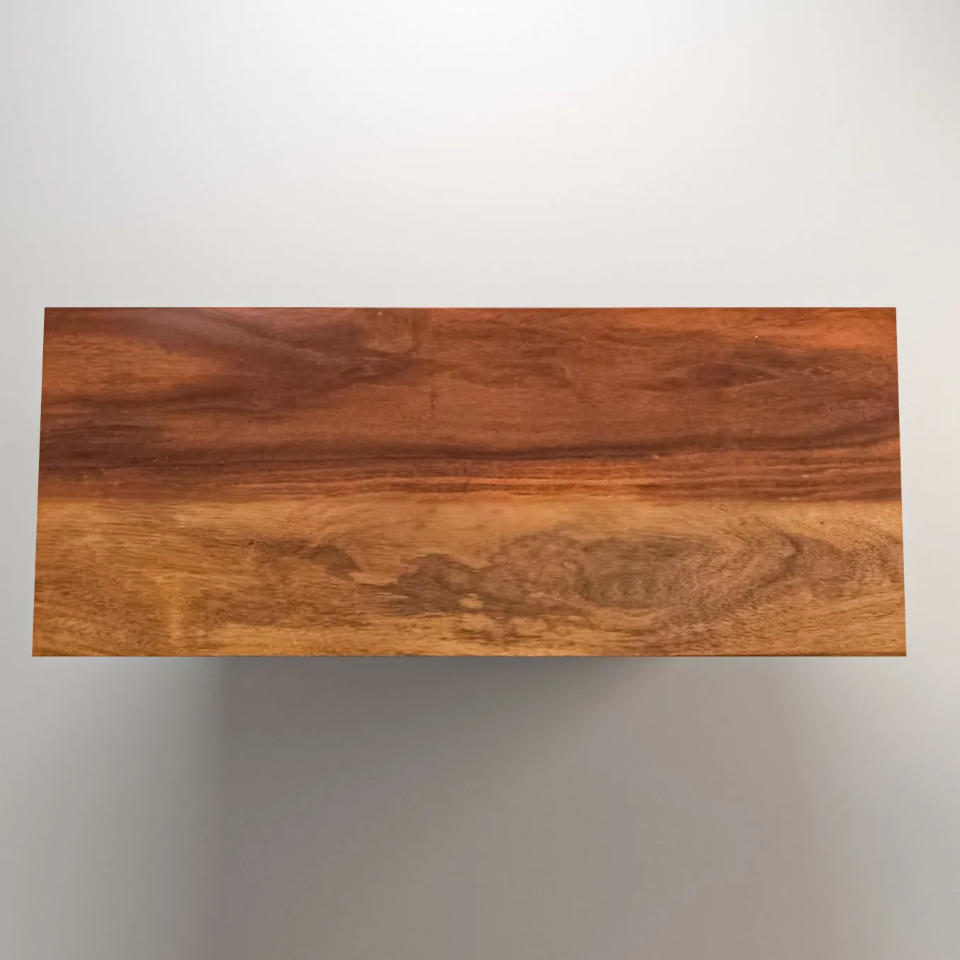 Sheesham wood 4 row with single long drawer shoe rack