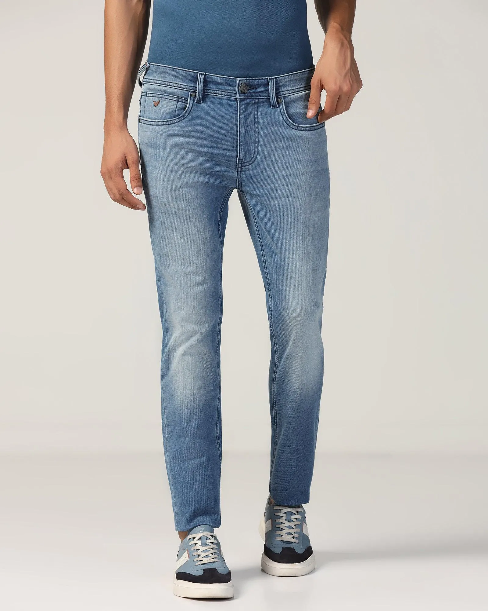 Ultrasoft Slim Yonk Fit Indigo Blue Jeans - Zach