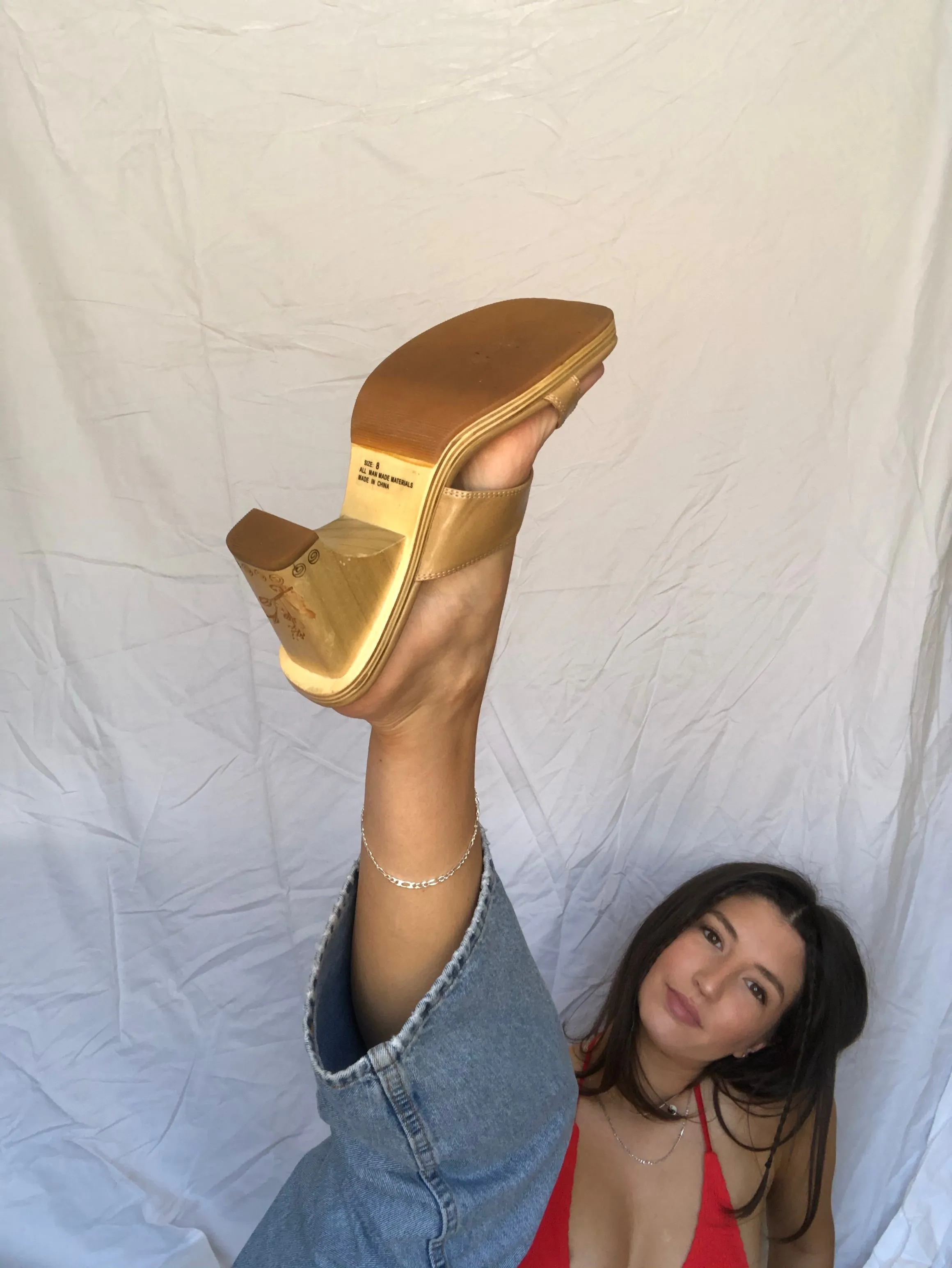 Vintage Y2K Splash Sandals